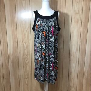 Ronni Nicole Multicolor Floral Scoop Neck Sleeveless Shift Women Dress